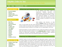 Tablet Screenshot of diaetpillen-online.de